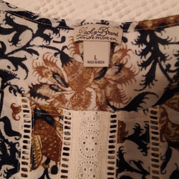 Lucky Brand Top - Picture 2 of 5